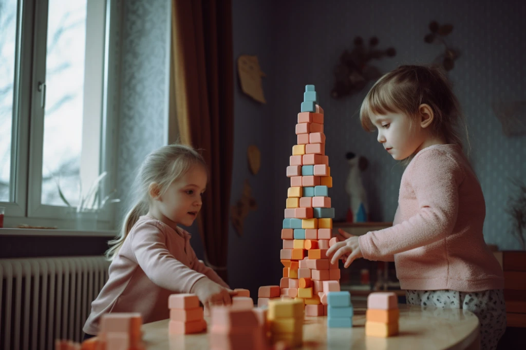 Bloques de construcción para niños