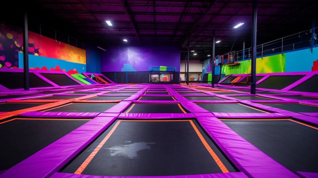 Trampoline park visit