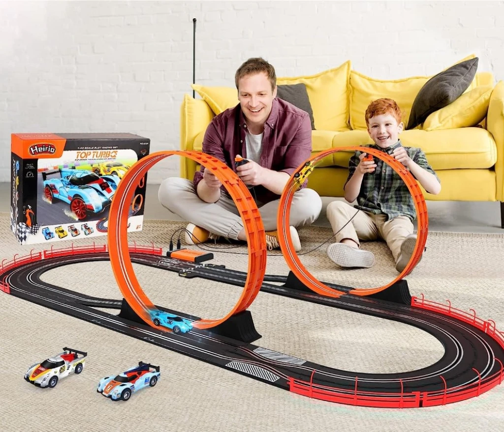 Toy car race track